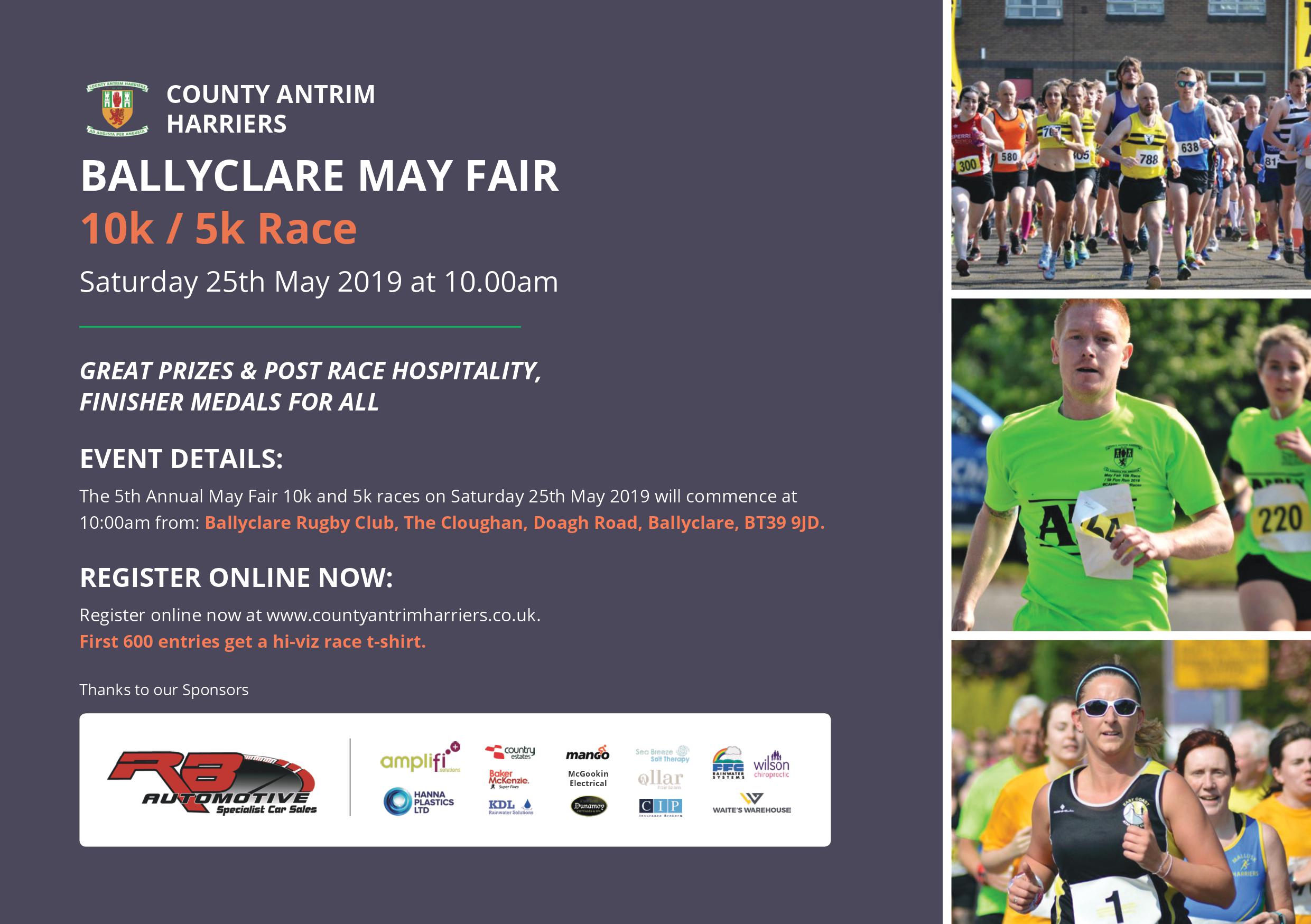 Couch To 5k Programme 2019 County Antrim Harriers