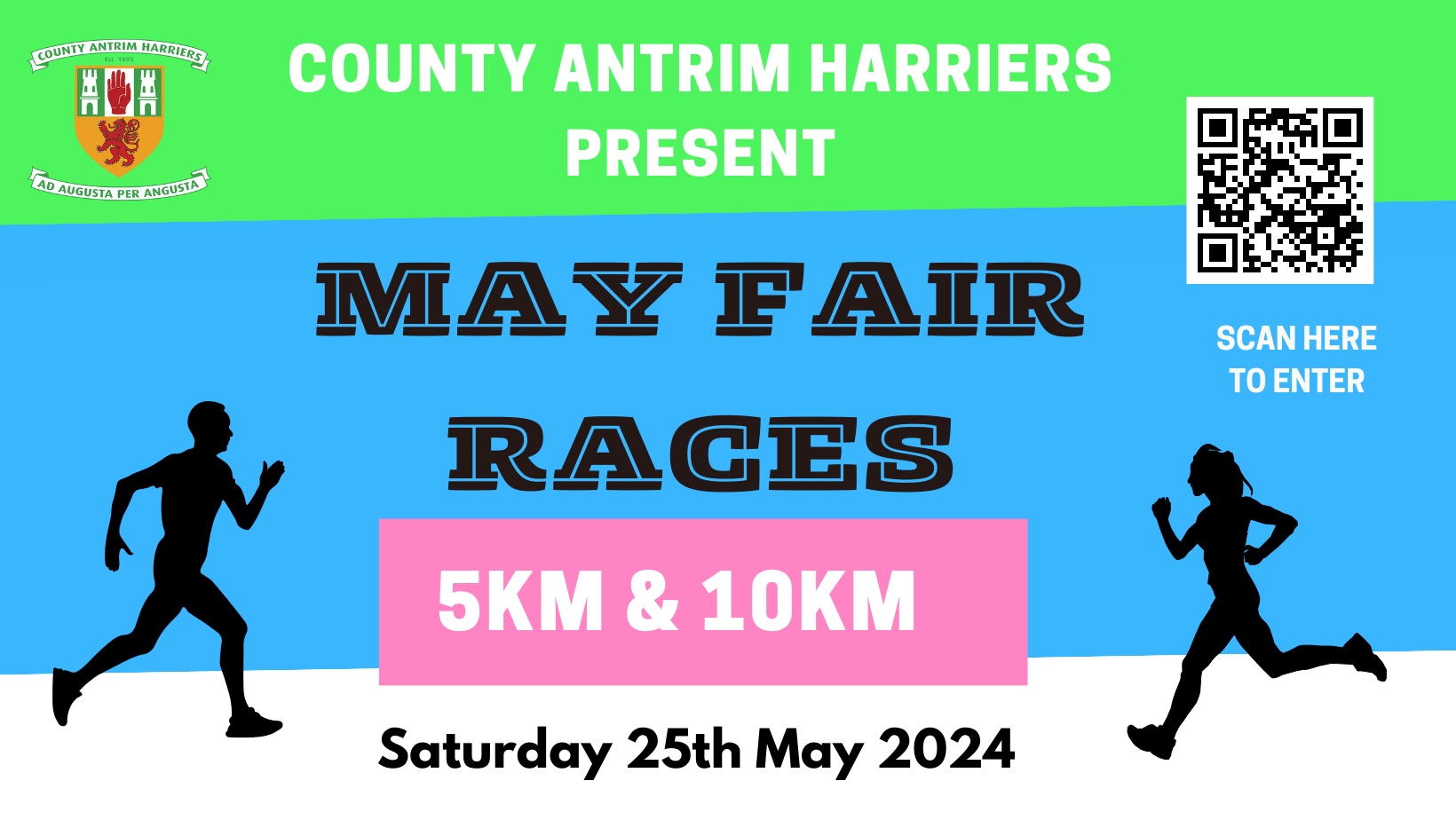 May Fair 5k & 10k Races 2024 County Antrim Harriers